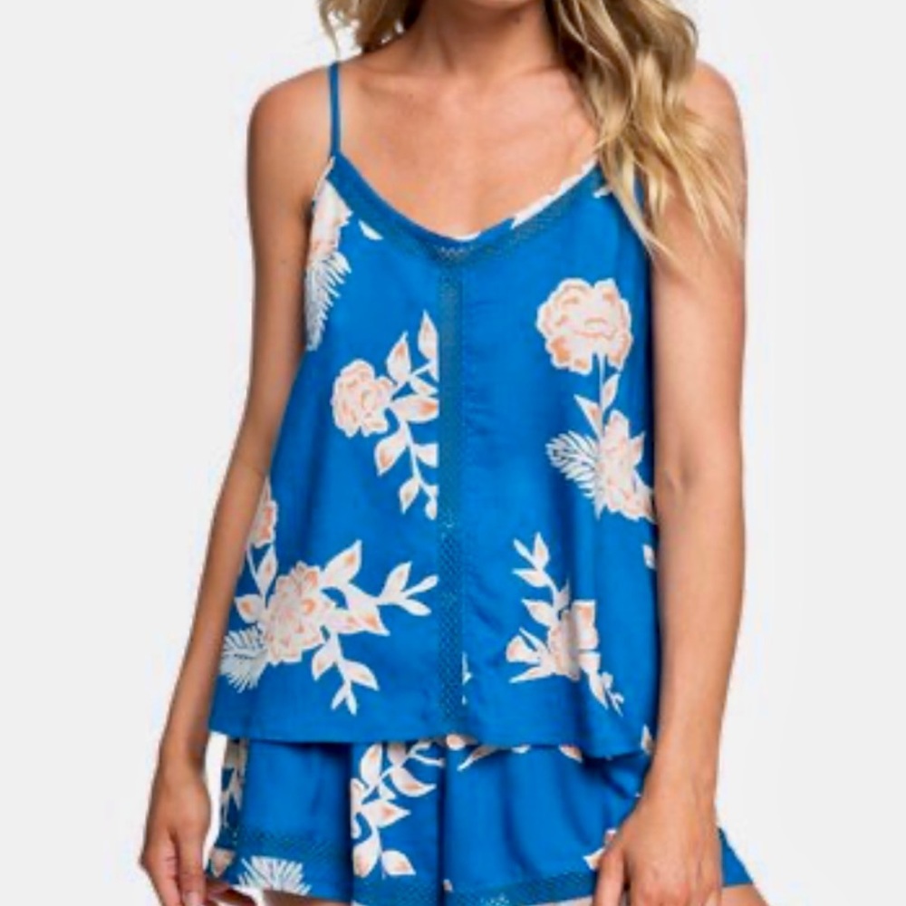 🔴 Roxy Mesh Center Tank